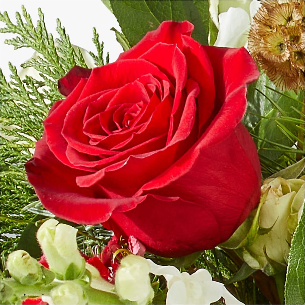 Deck the Halls Bouquet – MELODY'S FLOWERS, Burlington WA
