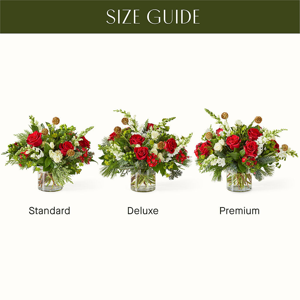 Deck the Halls Bouquet – MELODY'S FLOWERS, Burlington WA
