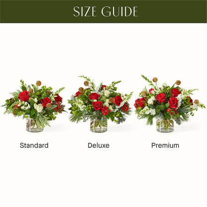 Deck the Halls Bouquet – MELODY'S FLOWERS, Burlington WA
