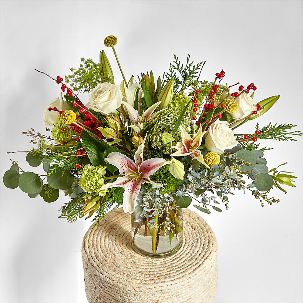 Berry & Bright Bouquet – MELODY'S FLOWERS, Burlington WA
