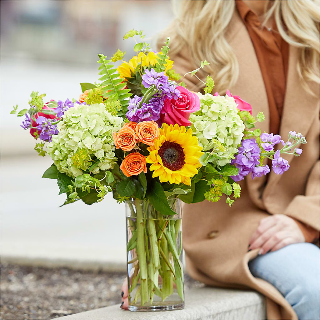 Vibrant Greetings Bouquet – MELODY'S FLOWERS, Burlington WA