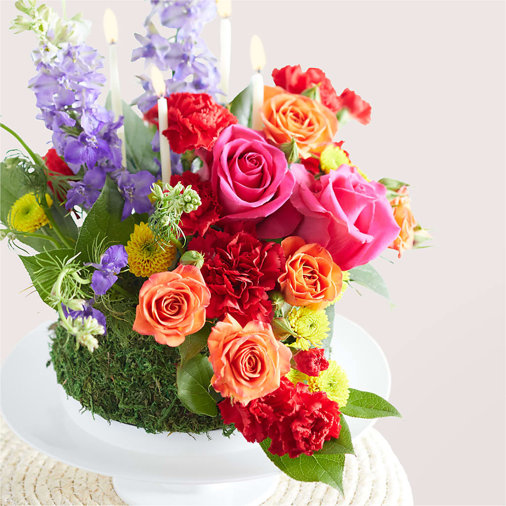 Best Year Yet Floral Cake – MELODY'S FLOWERS, Burlington WA