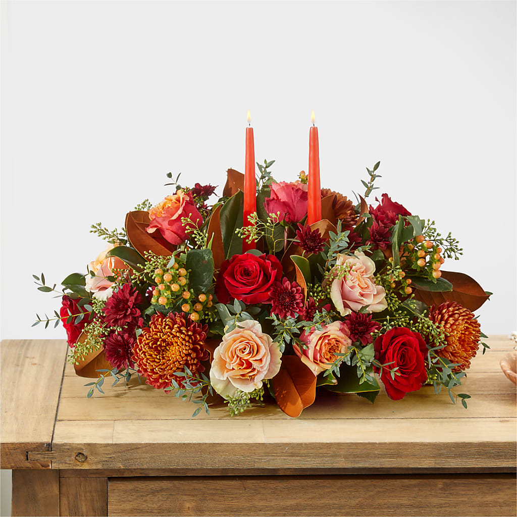 Gather Near Centerpiece – MELODY'S FLOWERS, Burlington WA