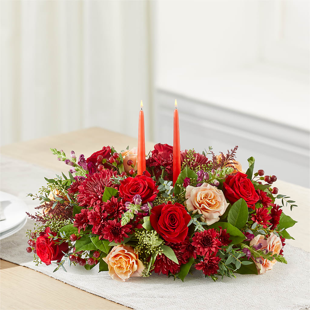 Most Thankful Centerpiece – MELODY'S FLOWERS, Burlington WA