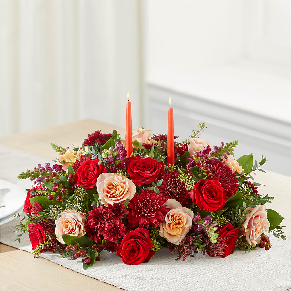 Most Thankful Centerpiece – MELODY'S FLOWERS, Burlington WA