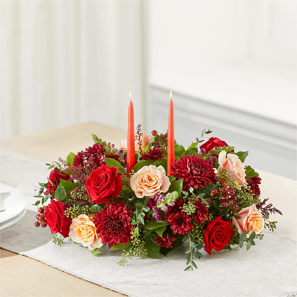 Most Thankful Centerpiece – MELODY'S FLOWERS, Burlington WA