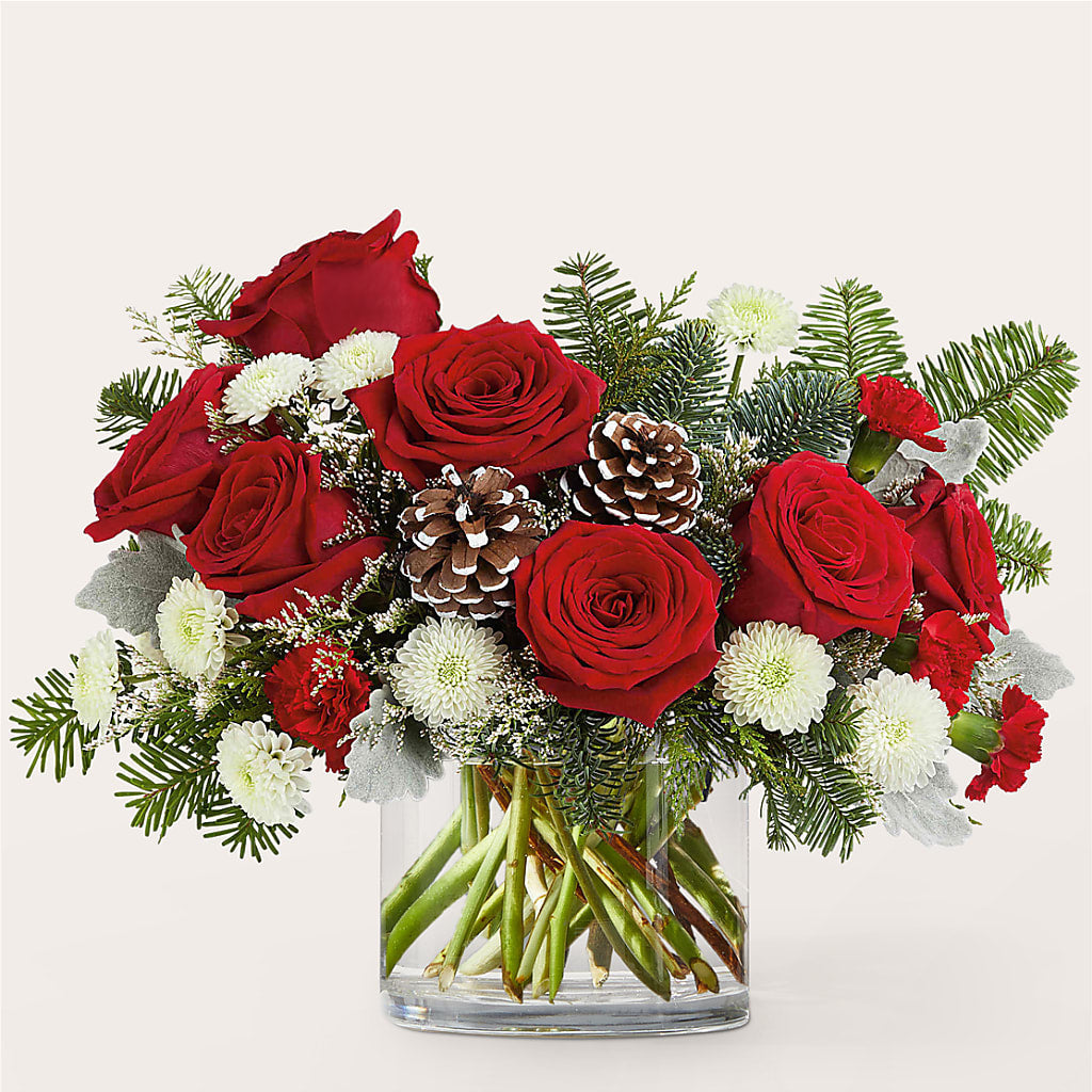 Yule Cheer Bouquet – MELODY'S FLOWERS, Burlington WA