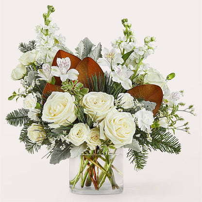 Fresh Snowfall Bouquet – MELODY'S FLOWERS, Burlington WA