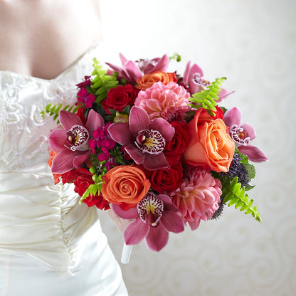 Brilliant Blossoms Bouquet – MELODY'S FLOWERS, Burlington WA