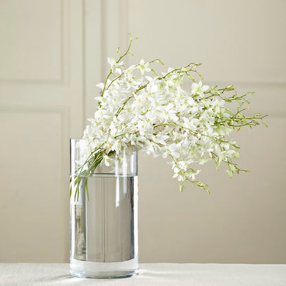 White Dendrobium Bouquet – MELODY'S FLOWERS, Burlington WA